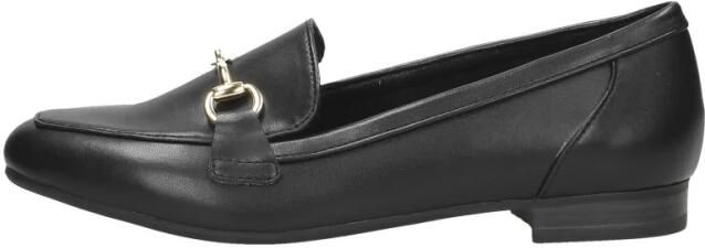 Marco tozzi Zwarte Chic Loafer met Gouden Detail Black Dames - Foto 4