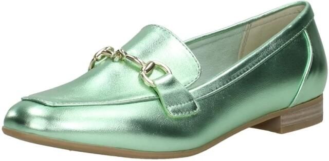 Marco tozzi Metallic Groene Loafer Green Dames - Foto 8