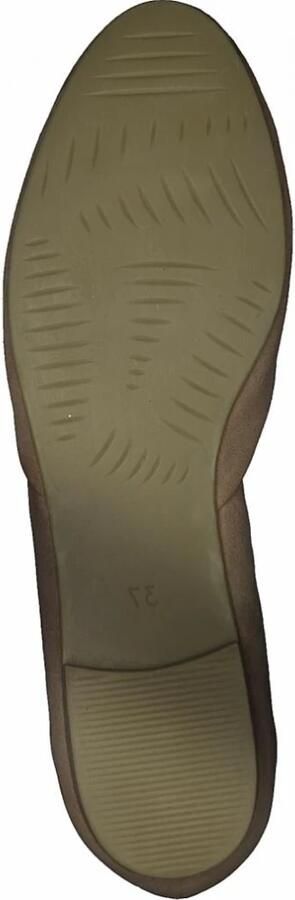 Marco Tozzi Nude Casual Lage Hak Ballerina's - Foto 2