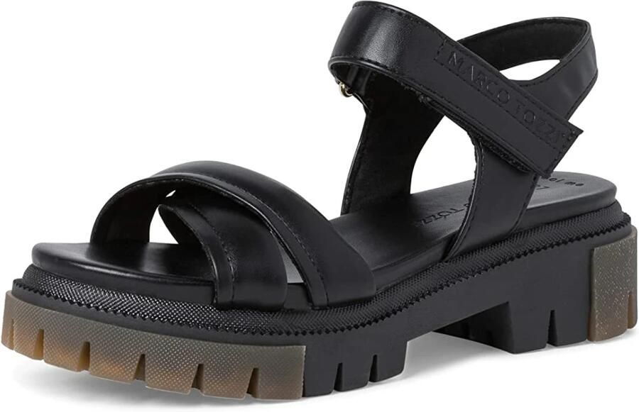 Marco tozzi casual open sandals Zwart Dames - Foto 2