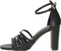 Marco tozzi Zwarte Synthetische Sandalette met Enkelband Black Dames - Zwart