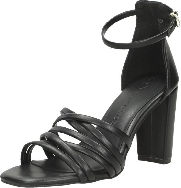 Marco tozzi Zwarte Synthetische Sandalette met Enkelband Black Dames - Foto 2