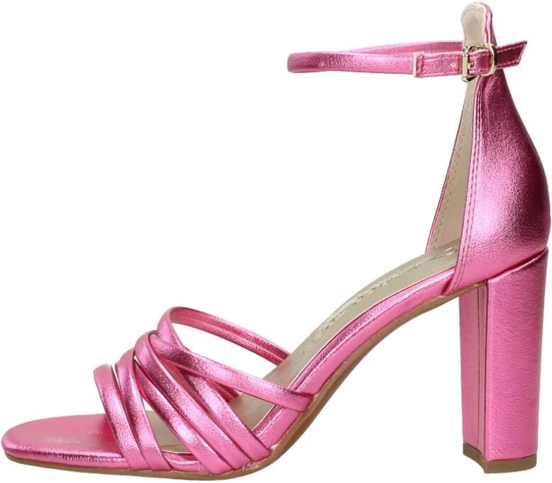 Marco tozzi Metallic Roze Sandalette met Enkelband Pink Dames - Foto 3
