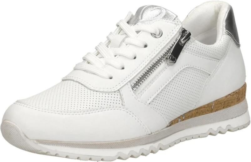 Marco Tozzi MT Vegan Soft Lining + Feel Me removable insole Dames Sneaker WHITE COMB - Foto 7