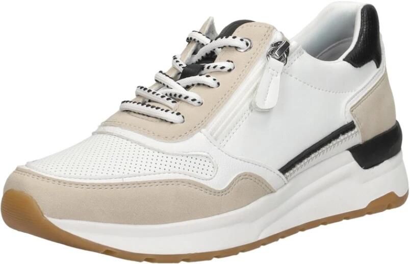 Marco Tozzi Dames Sneaker 23735-110 Wit Combi - Foto 5