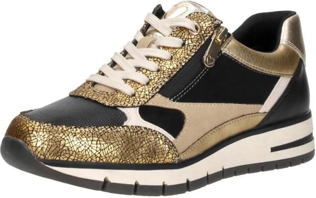 Marco Tozzi Sneakers Laag Sneakers Laag Goudkleur - Foto 2