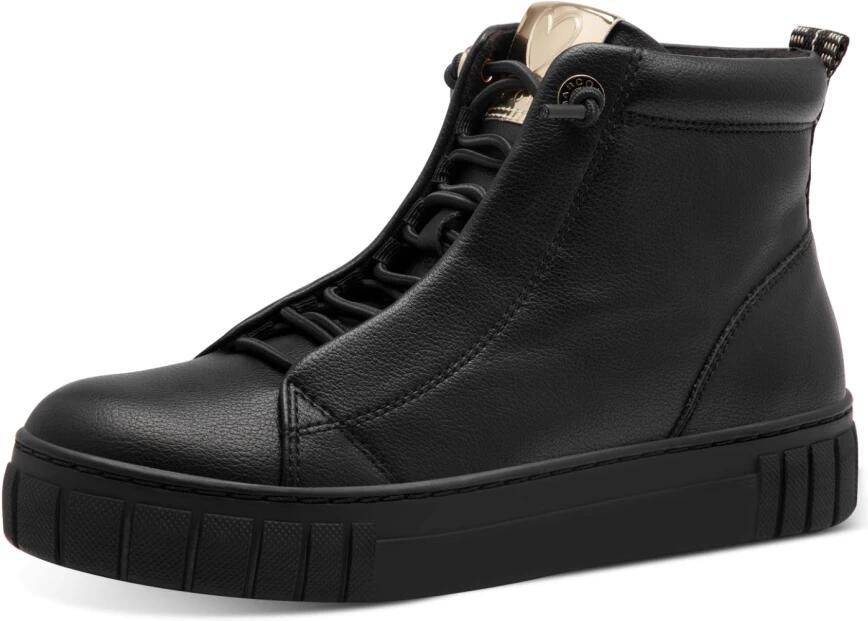 Marco Tozzi Sneakers Plateau laarzen high top-sneaker met elastische veters - Foto 2