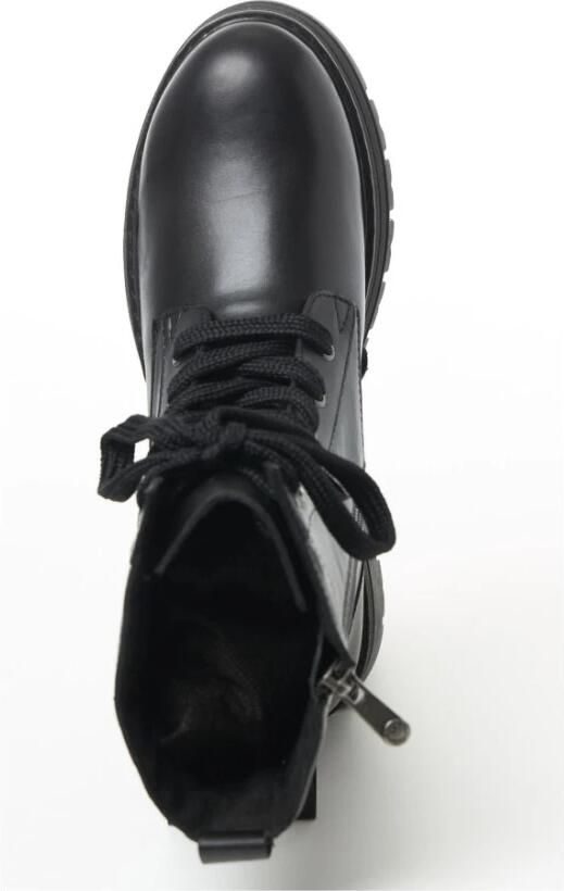 Marco Tozzi Zwarte enkellaarsjes voor vrouwen