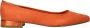 Marco tozzi Oranje Metallic Ballerina Schoenen Orange - Thumbnail 9