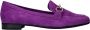 Marco tozzi Paarse Vegan Loafer met Gouden Ketting Purple - Thumbnail 1