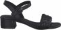Marco Tozzi Zwarte Casual Platte Sandalen Vrouwen - Thumbnail 1