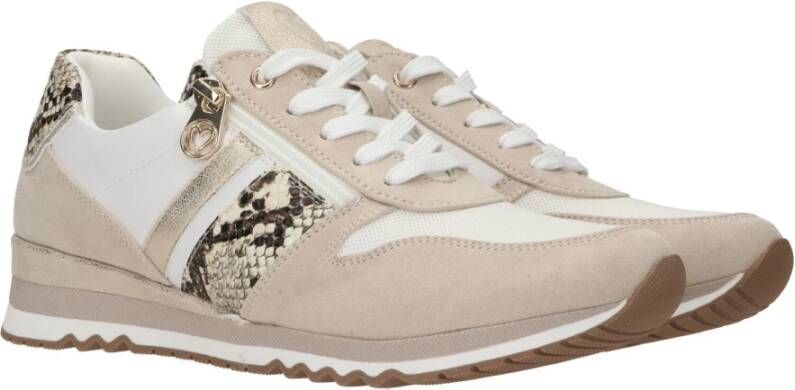marco tozzi sneaker Beige Dames