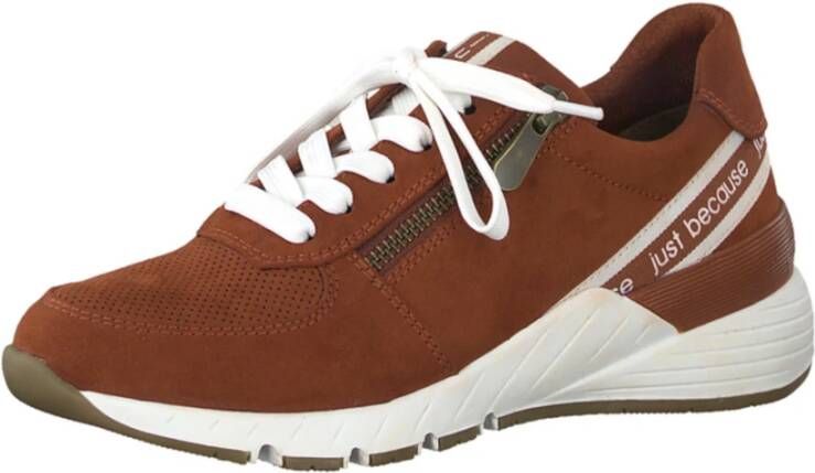 Marco Tozzi Sneaker roest veterschoenen