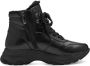 Marco tozzi Stijlvolle Veterschoenen voor Dames Black Dames - Thumbnail 1