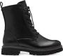 Marco Tozzi Veterlaarsjes blokhak veterschoenen in vegan verwerking - Thumbnail 4