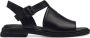 Marco tozzi Zwarte platte sandalen voor vrouwen Black Dames - Thumbnail 1