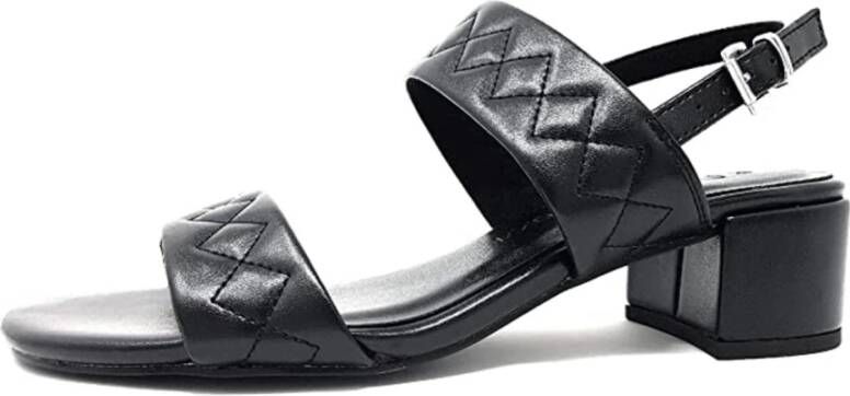 Marco Tozzi Zwarte Sandalen met Bandjes voor Dames