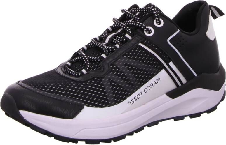 Marco Tozzi Sneakers in de materiaalmix