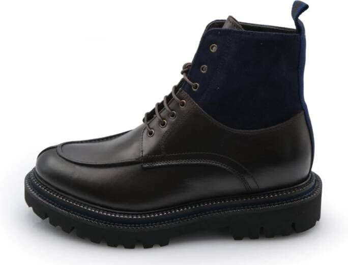 Marechiaro 1962 Blauwe Leren Suède Sneaker