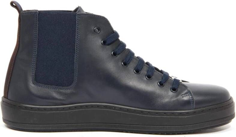 Marechiaro 1962 Blauwe Sportschoenen met Zijelastiek