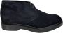 Marechiaro 1962 Blauwe Suède Lage Schoenen Rubberen Zool Blue Heren - Thumbnail 1