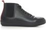 Marechiaro 1962 Contrast detail hoge-top leren sneaker - Thumbnail 1