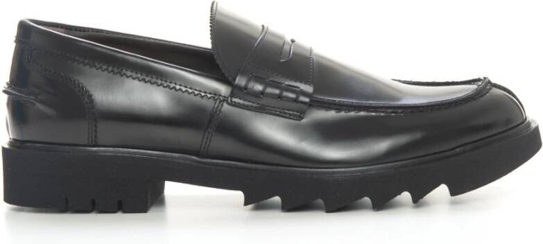Marechiaro 1962 Leren Mocassins met Antislipzool Black Heren - Foto 1