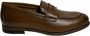 Marechiaro 1962 Leren mocassin instappers Brown Heren - Thumbnail 1