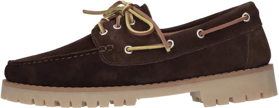 Marechiaro 1962 Suede veter platte schoen