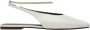 Maria Luca Witte Platte Slingback Schoenen - Thumbnail 1