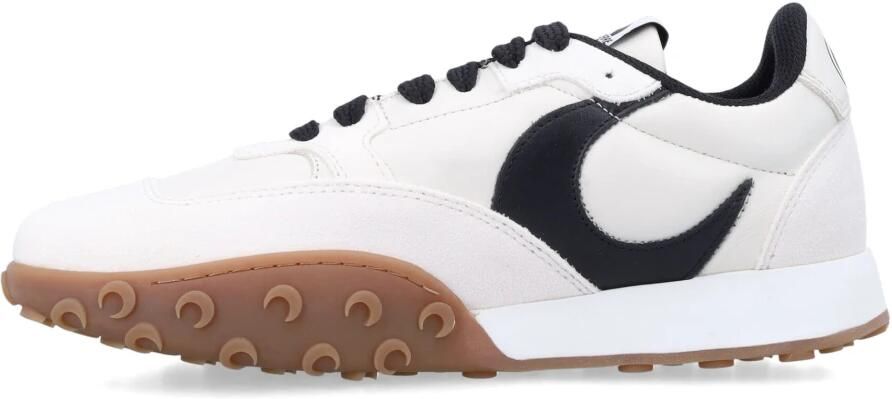 Marine Serre Ecru Sneakers met Vierkante Neus - Foto 4