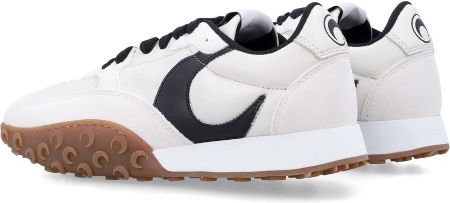 Marine Serre Ecru Sneakers met Vierkante Neus - Foto 3