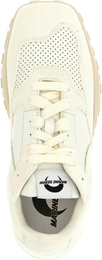 Marine Serre Low-Top Sneakers 'Ms Rise' Sneakers in wit - Foto 2