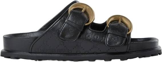 Marine Serre Sandalen van reliëfleder