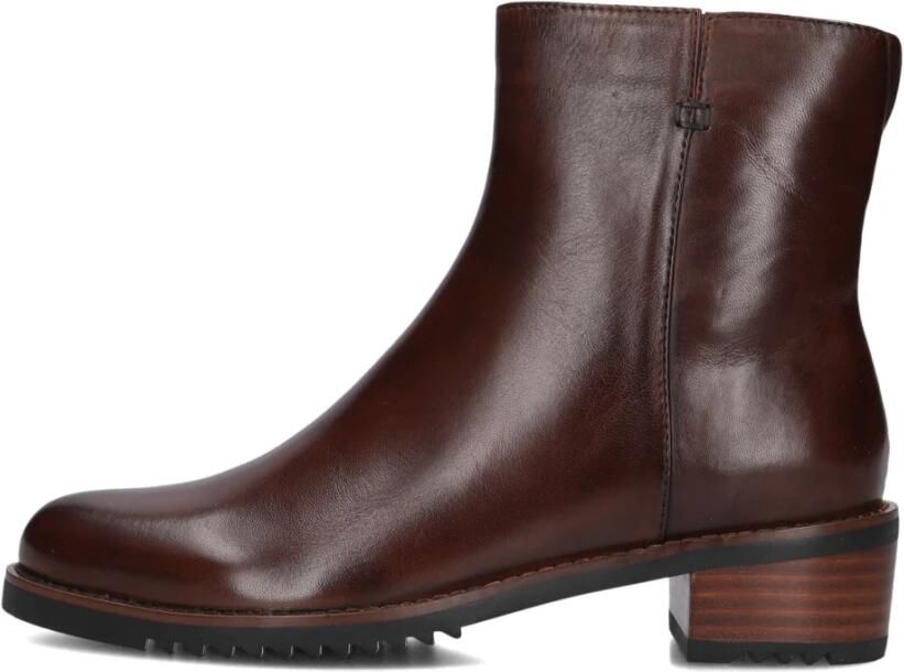 Maripe MARLOU Gg410 Enkellaarsjes Enkelboots met rits Dames Bruin