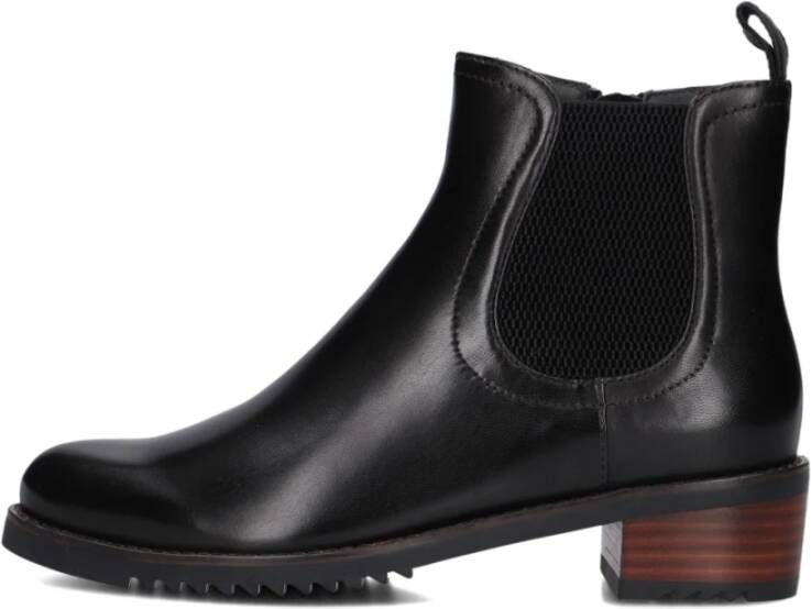 MARLOU Gg411 Enkellaarsjes Enkelboots met rits Dames Zwart - Foto 4