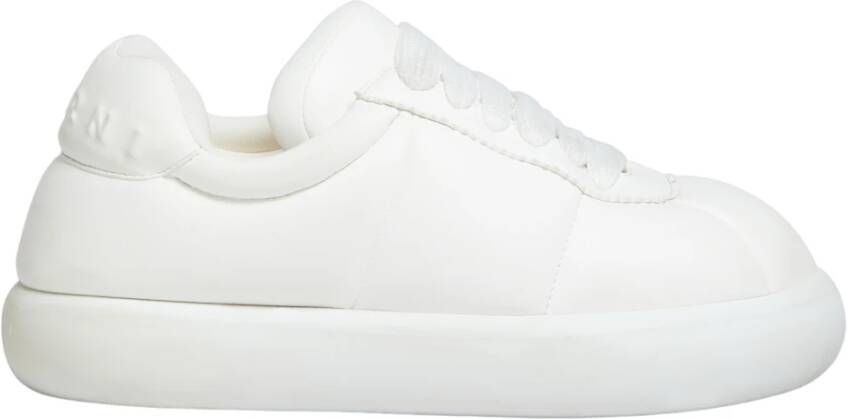 Marni BigFoot 2.0 Kalfsleren Sneakers White Heren