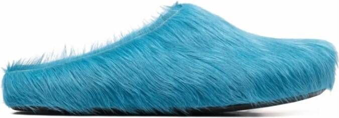 Marni Blauwe Comfortabele Klompen Blue Heren