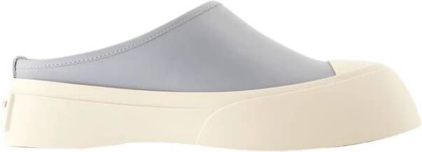 Marni Blauwe Dolfijn Kalfsleren Sneakers