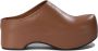 Marni Bruine Loafer Chunky Clog Schoenen - Thumbnail 1
