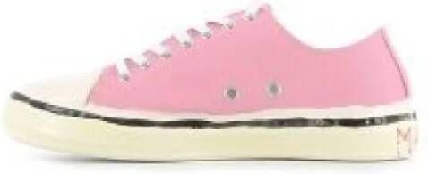 Marni Canvas Sneakers voor Dames Roze Dames
