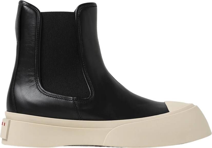 Marni Stijlvolle Laarzen voor Mannen en Vrouwen Black Heren - Foto 2
