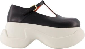Marni Flat Sandals Zwart Dames