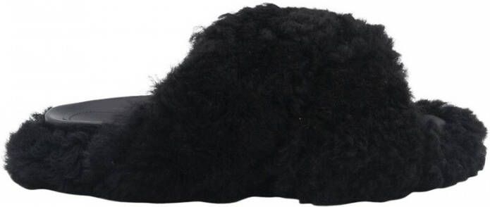 Marni Lammy slippers Zwart - Foto 1