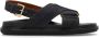 Marni Denim Sandalen met Verstelbare Band Blue Dames - Thumbnail 1
