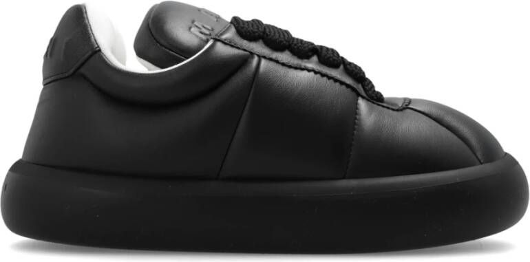 Marni Gewatteerde sneakers Black Dames