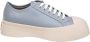 Marni Grijze Nappa Leren Veterschoenen Gray Dames - Thumbnail 1