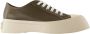 Marni Groene leren sneakers Ronde neus - Thumbnail 1