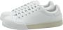 Moschino Hoge hakken Logo Lettering Ankle Strap Pumps in paars - Thumbnail 1