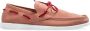 Marni Low-Top Sneakers Bootsschuhe aus Nubukleder in poeder roze - Thumbnail 1